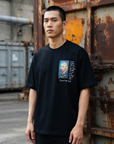 Vincent Van Gogh Siyah Oversize Tshirt 5167