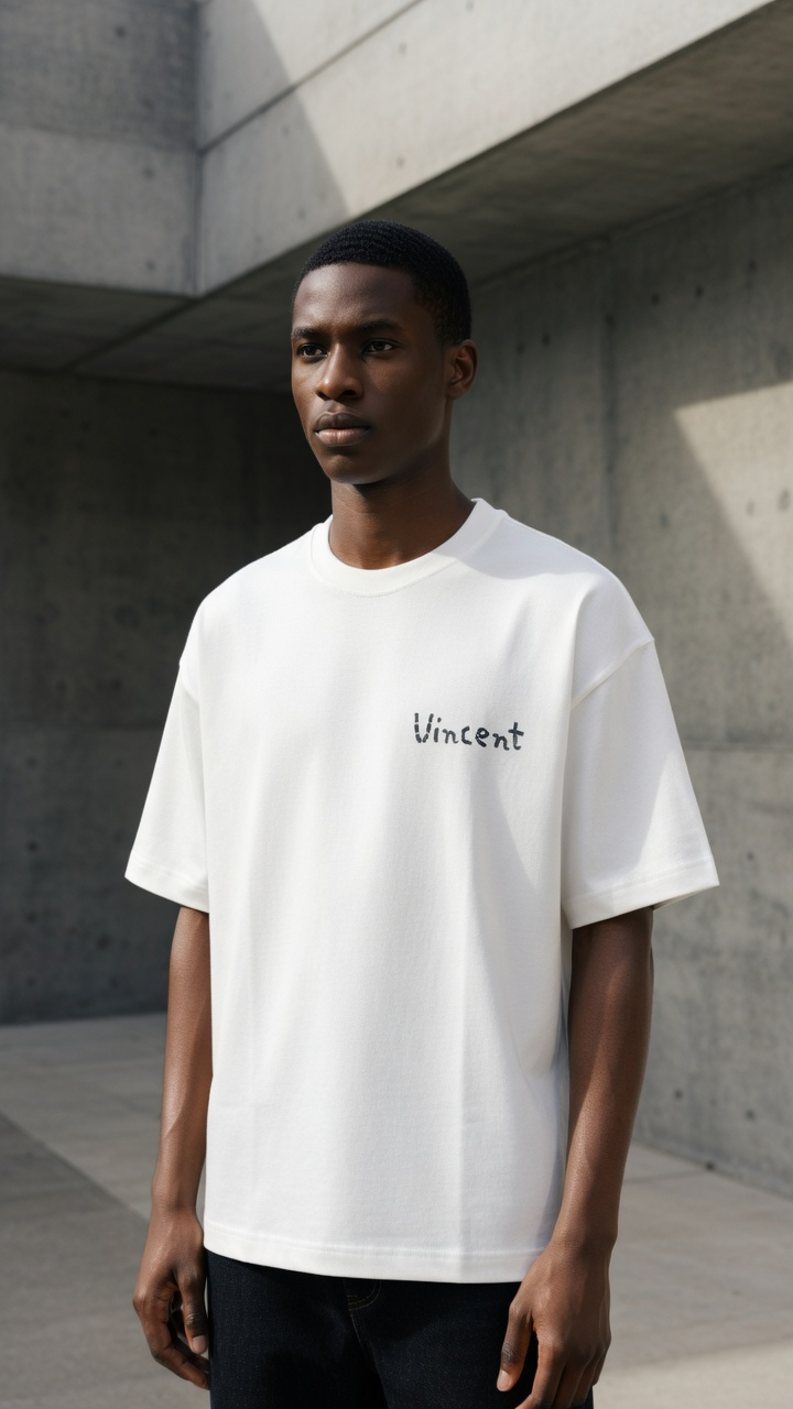 Vincent Van Gogh Ekru Oversize Tshirt 5171