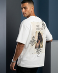 Free Spırıted Ekru Oversize Tshirt 5179