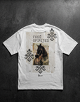 Free Spırıted Ekru Oversize Tshirt 5179