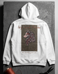 Kurt Desenli Oversize Ekru Sweatshirt 5208