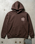 Deri Aplike Desenli Oversize Kahve Sweatshirt 5249