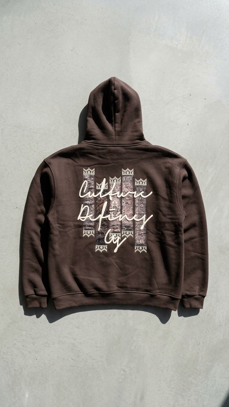 Culture Definy Oversize Kahve Sweatshirt 5251