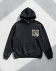 Tavus Kuşu Desenli Oversize Lacivert Sweatshirt 5256