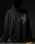 Echoes of Anatolia Nakışlı Oversize Siyah Sweatshirt 5268