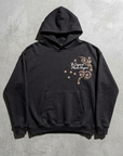 Echoes of Anatolia Nakışlı Oversize Siyah Sweatshirt 5268
