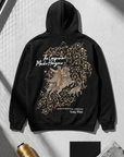 Echoes of Anatolia Nakışlı Oversize Siyah Sweatshirt 5268