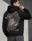 Echoes of Anatolia Nakışlı Oversize Siyah Sweatshirt 5268