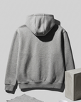 Panda Fermuarlı Oversize Antrasit Sweatshirt 5280