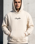 Chaplin Desenli Oversize Taş Sweatshirt 5281