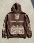 Threads of Majesty Oversize Kahve Sweatshirt 5286