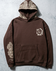 Threads of Majesty Oversize Kahve Sweatshirt 5286