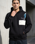 Oversize Siyah Sweatshirt 5304