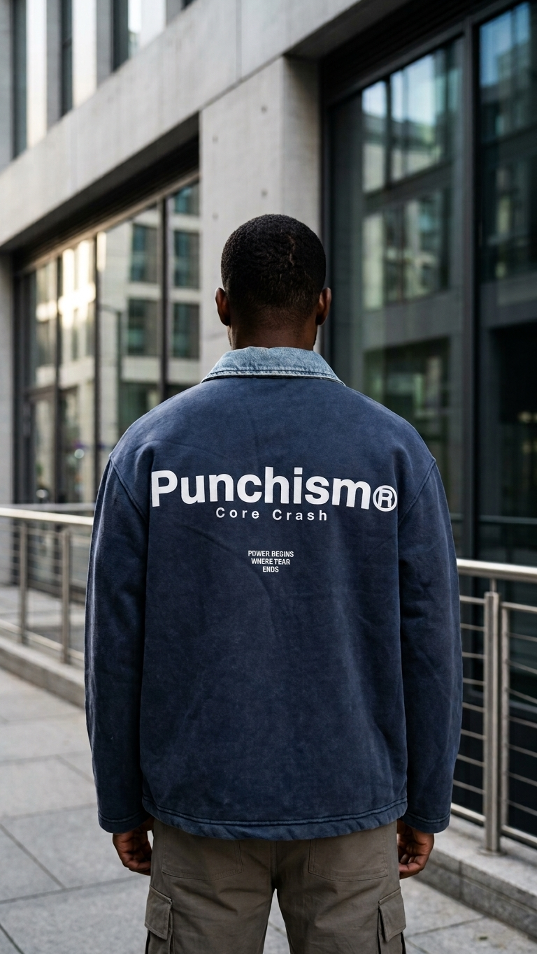 Kot Yaka Yarım Fermuarlı Oversize Polo Sweatshirt 6048