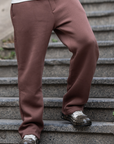 Basic Baggy Erkek Kahve Eşofman Altı 257009