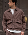 Gabardin Kahve Erkek Ceket 253074