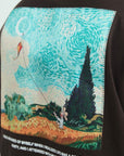 Paradise Van Gogh Kahve Oversize Tshirt 4770
