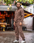 İmza Nakışlı Oversize Sweatshirt Jogger Takım