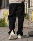 Basic Baggy Erkek Siyah Eşofman Altı 257009