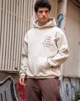 Örgü Detaylı Oversize Taş Sweatshirt 4985