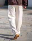 Basic Baggy Erkek Bej Eşofman Altı 257009