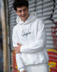 Chaplin Peçli Oversize Ekru Sweatshirt 4970
