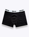 3'lü Erkek Siyah Boxer